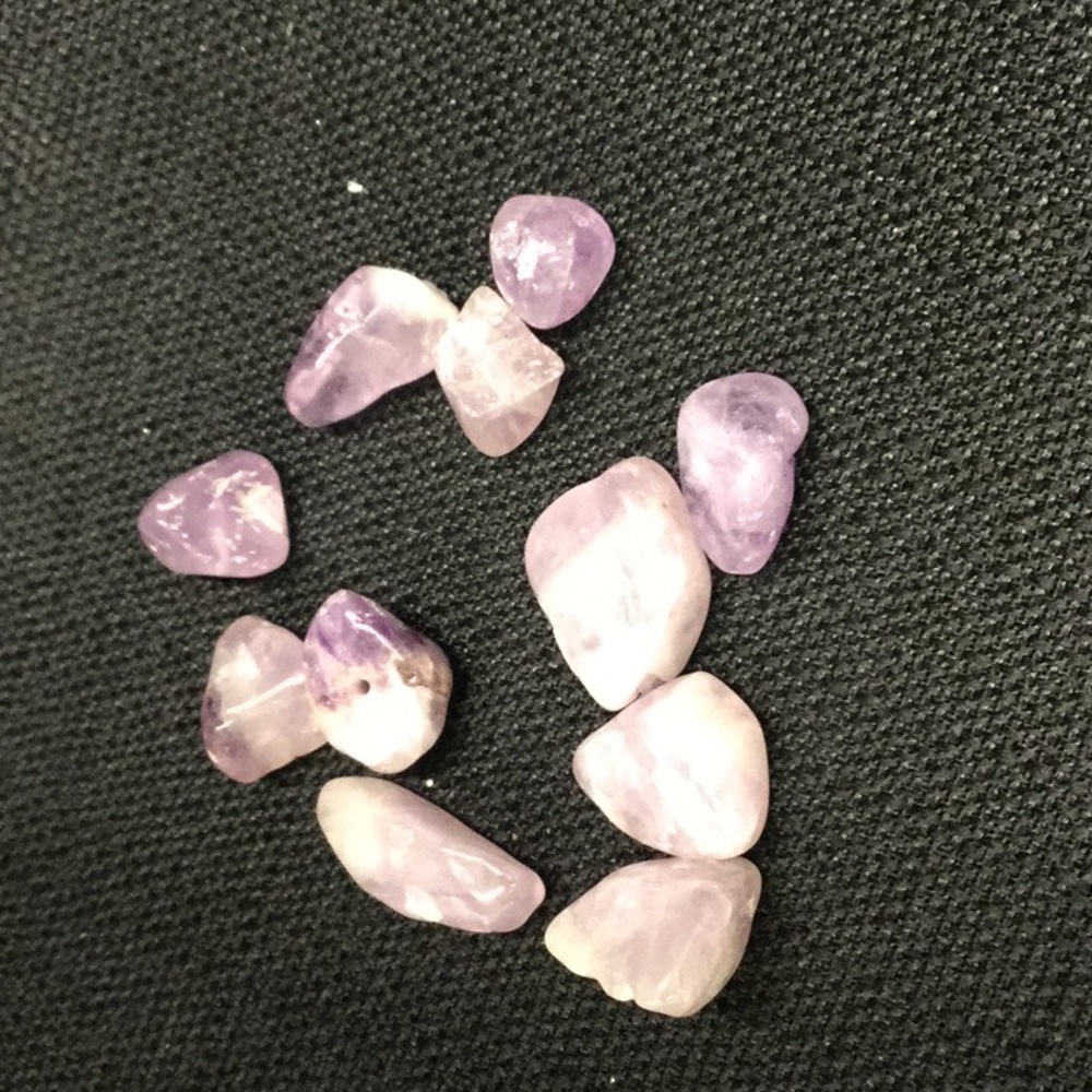 Purple stones